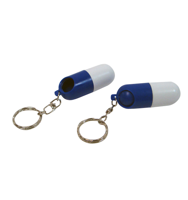 Pill Shaped Container Key Chain – RMK Worldwide Inc.