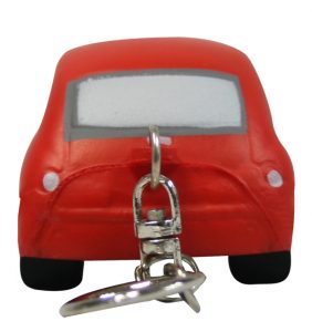Bug Style Car Stress Reliever Key Chain - Red