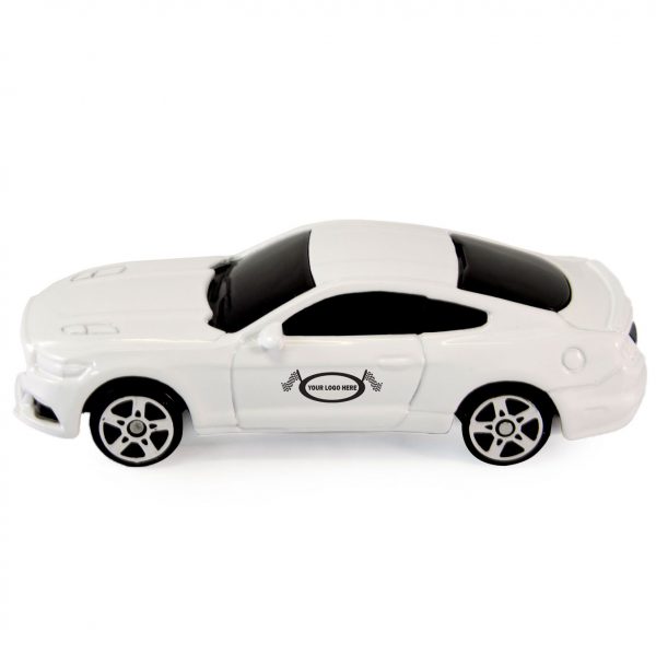 White Mustang GT 2015 1:64 Scale